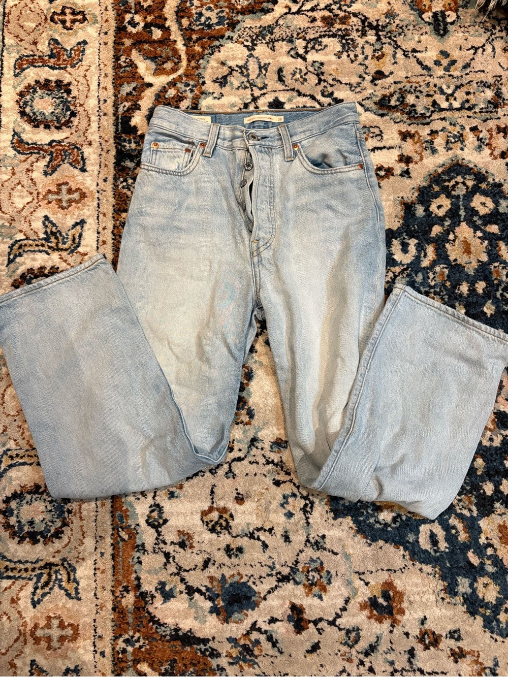 Levi’s Ribcage Straight Leg Jeans
